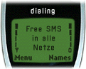 Versenden Sie kostenlos SMS-Nachrichten.